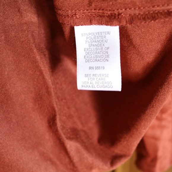 HANNAH Crochet Cutout Faux Suede Bell Sleeve Boho Tunic Top - NWT! - Picture 10 of 14